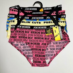 Joe Boxer - 5 Pack Tag Free Hipster